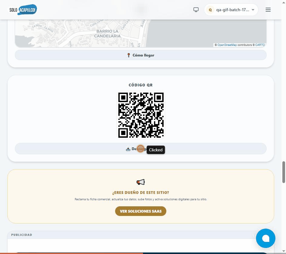Demostración: ¿Cómo genero el código QR de mi ficha?