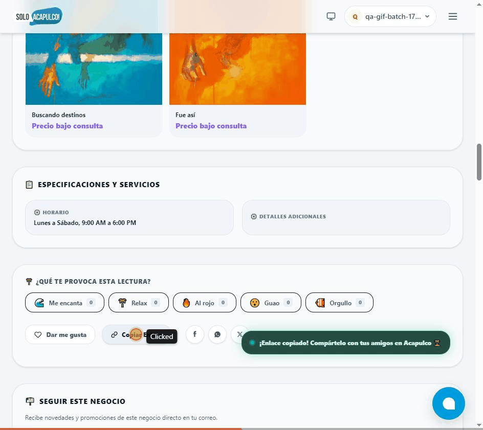 Demostración: ¿Cómo comparto mi ficha en redes sociales?